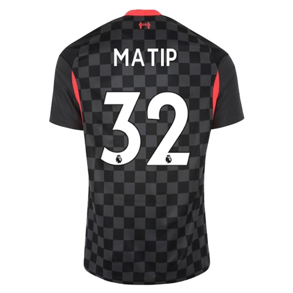 Camiseta Liverpool NO.32 Matip Replica Tercera Ropa 2020/21 Negro